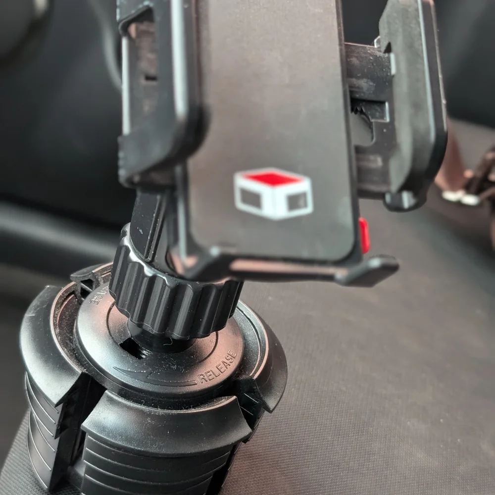 Black Adjustable Phone Holder